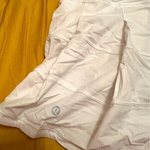 White Lululemon Golf Skirt